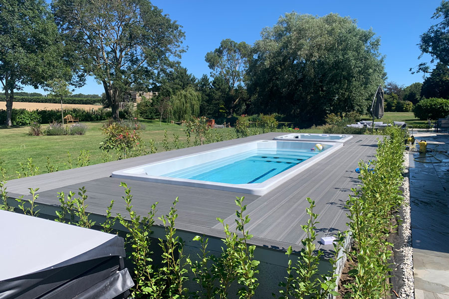 Spa bases by Landcare Trees and Fencing