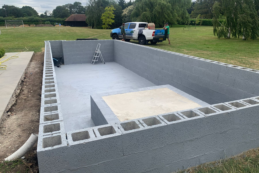Spa bases by Landcare Trees and Fencing